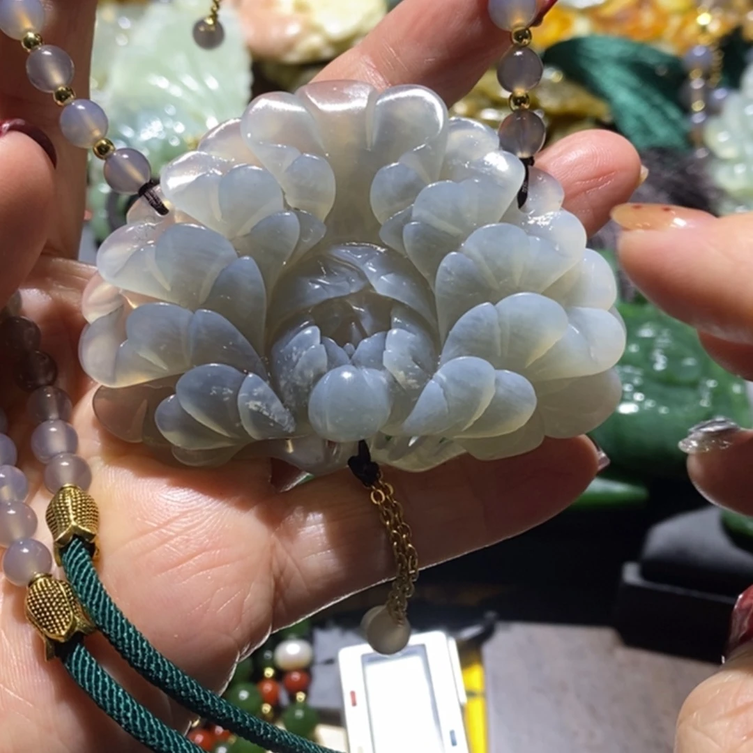 【闪购商品】岫玉毛衣链未镶嵌