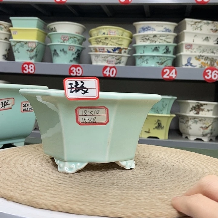 紫砂紫砂花盆0823
