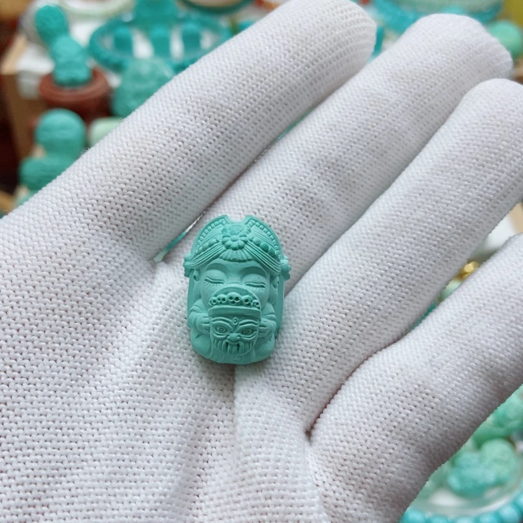 绿松石未镶嵌扎基拉姆