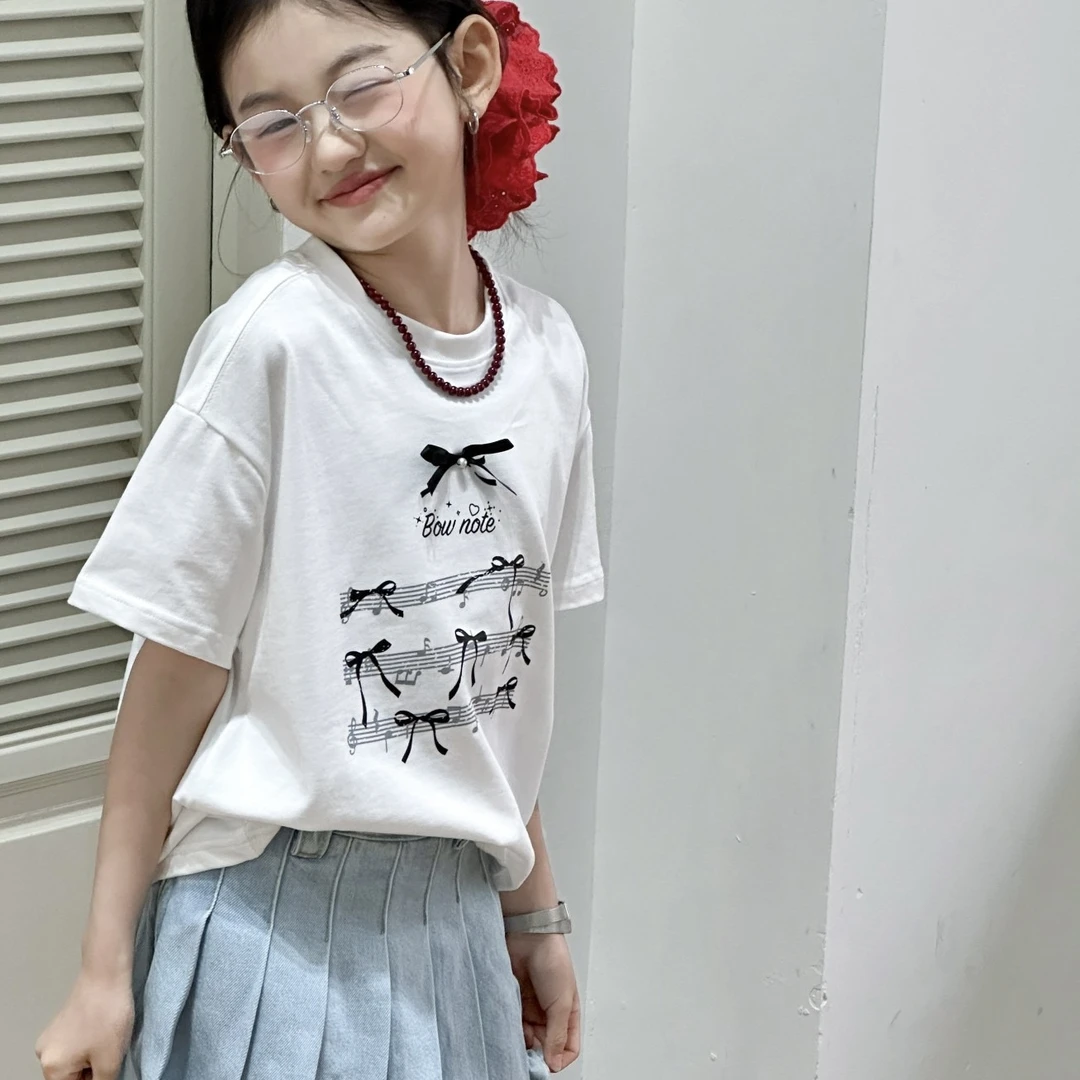 1169儿童乐谱印花T恤