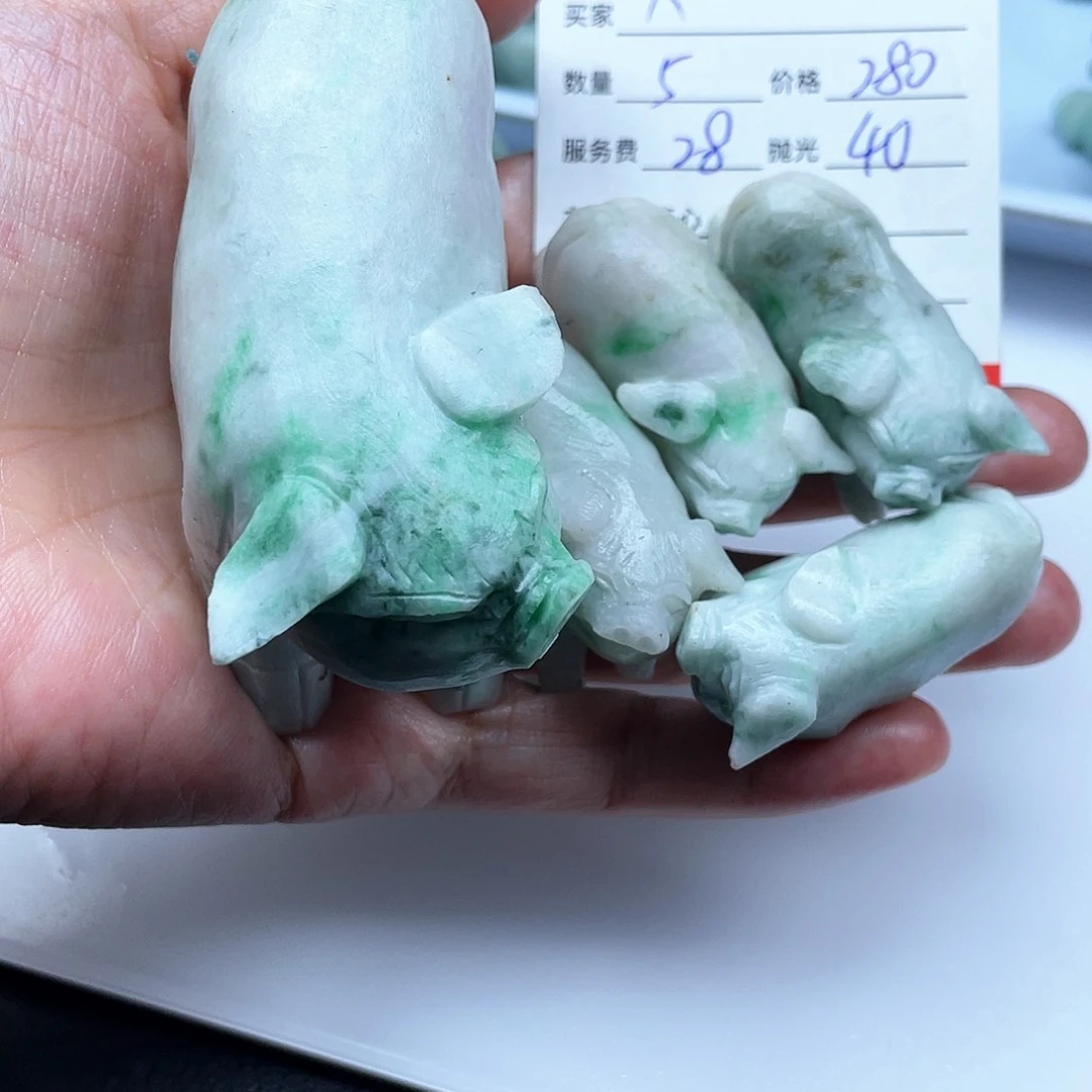 八***风定制翡翠未镶嵌翡翠