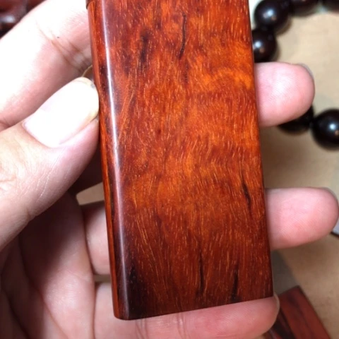 檀香紫檀（小叶紫檀）牙签牙线盒