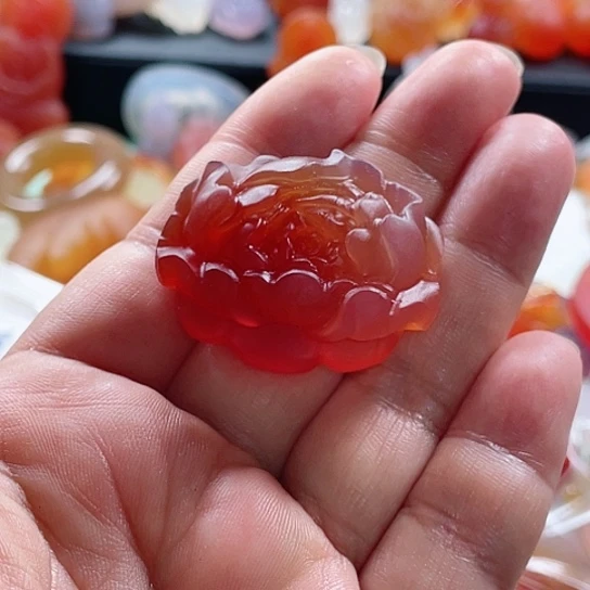 玛瑙/玉髓颈饰未镶嵌感**乖