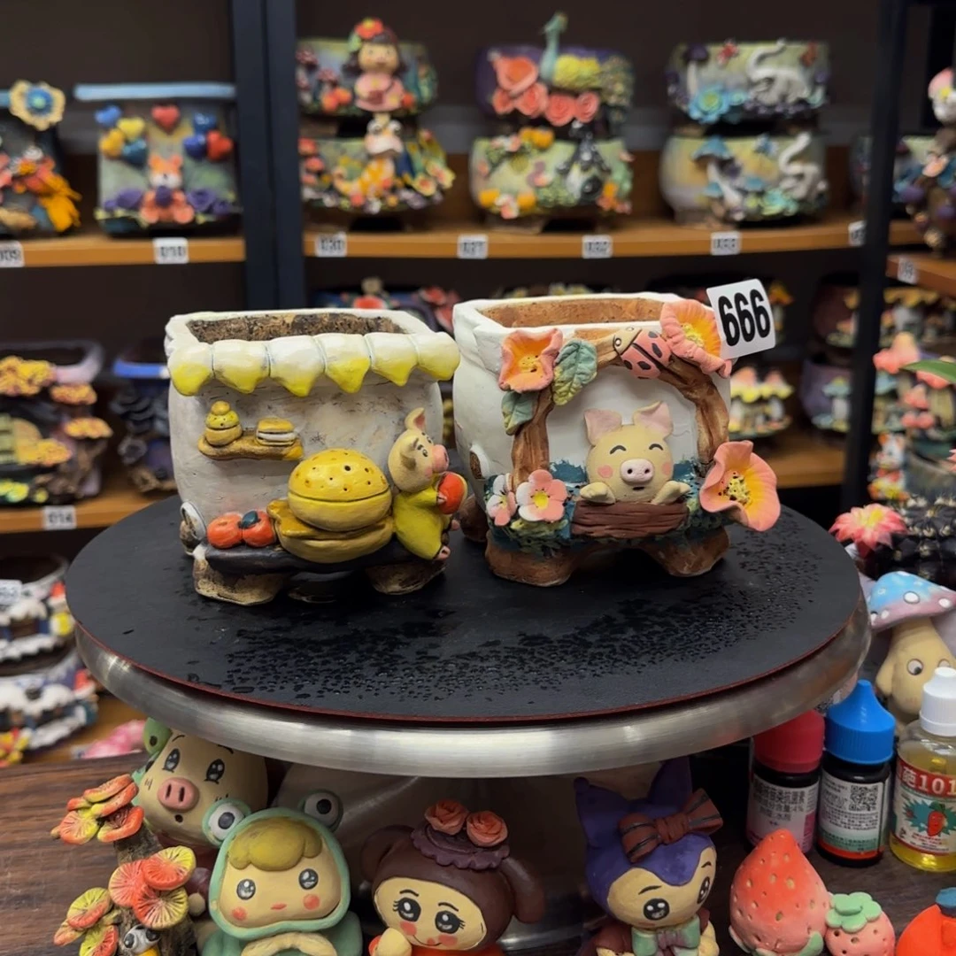 【闪购商品】粗陶手捏