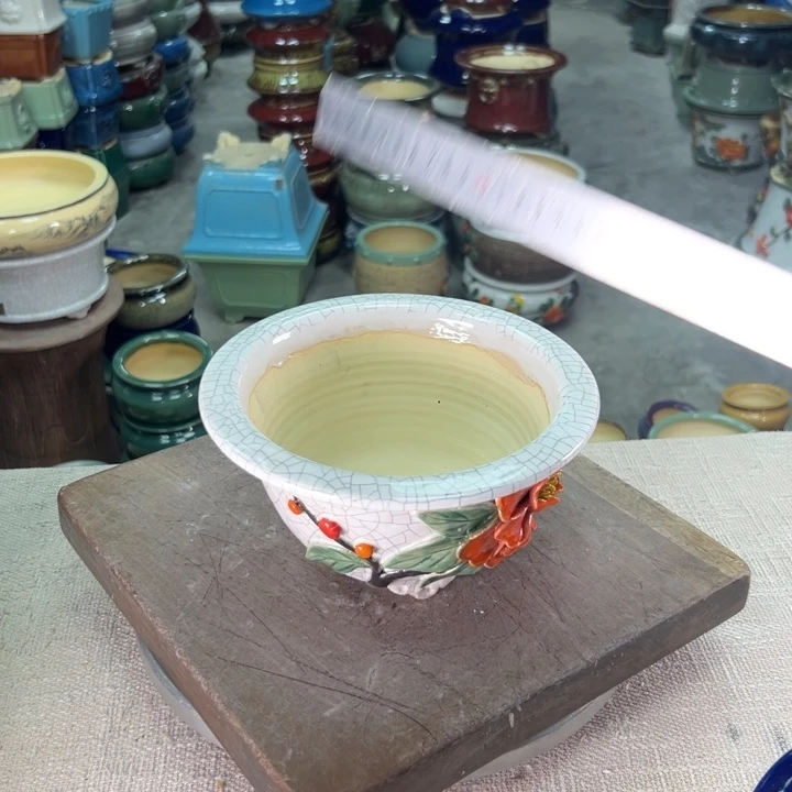 泳坤堂石湾盆雨****）陶瓷