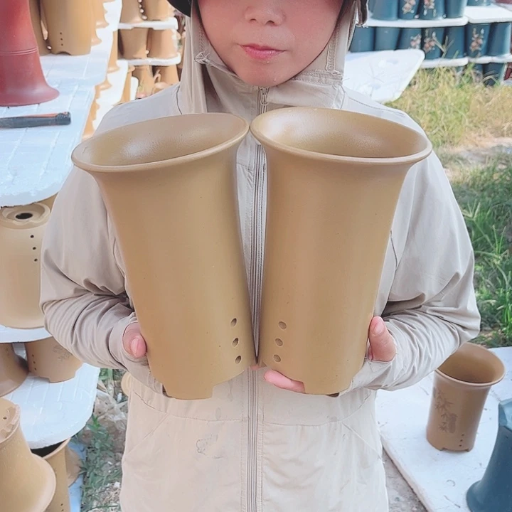 紫砂花盆宜兴紫砂精品花盆