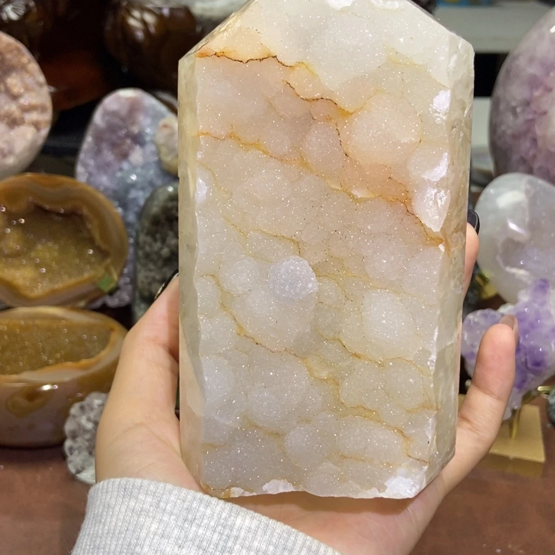 摆件紫晶未镶嵌水晶