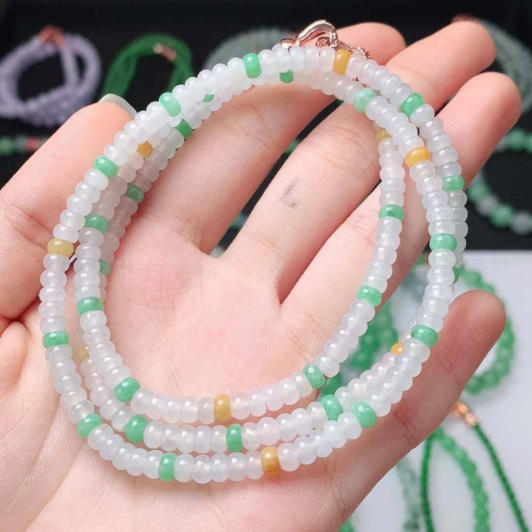 翡翠未镶嵌手链翡翠