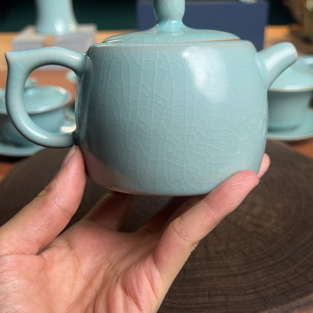 讲***猫瓷片仿古支钉大井栏壶福利1111