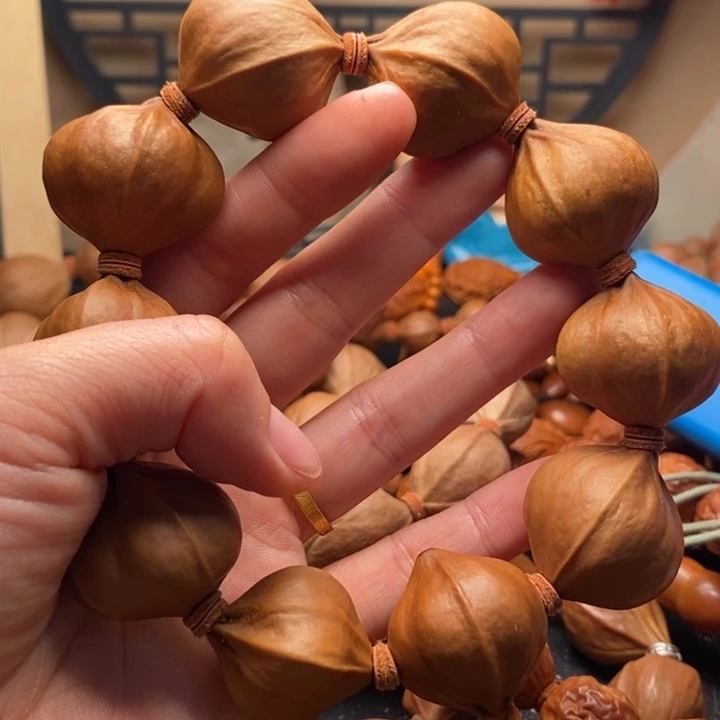 手串/手链橄榄核2.3四花短圆