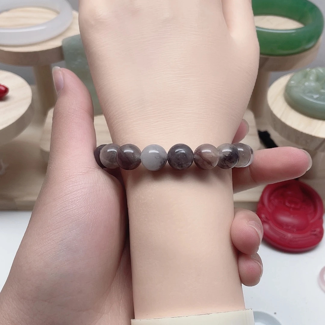 石英岩玉未镶嵌颈饰