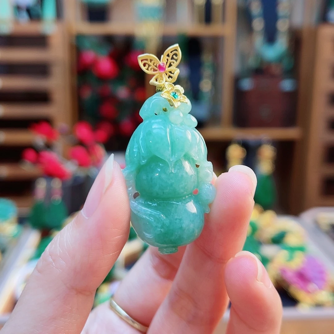 颈饰合金翡翠48小时鉴赏期1