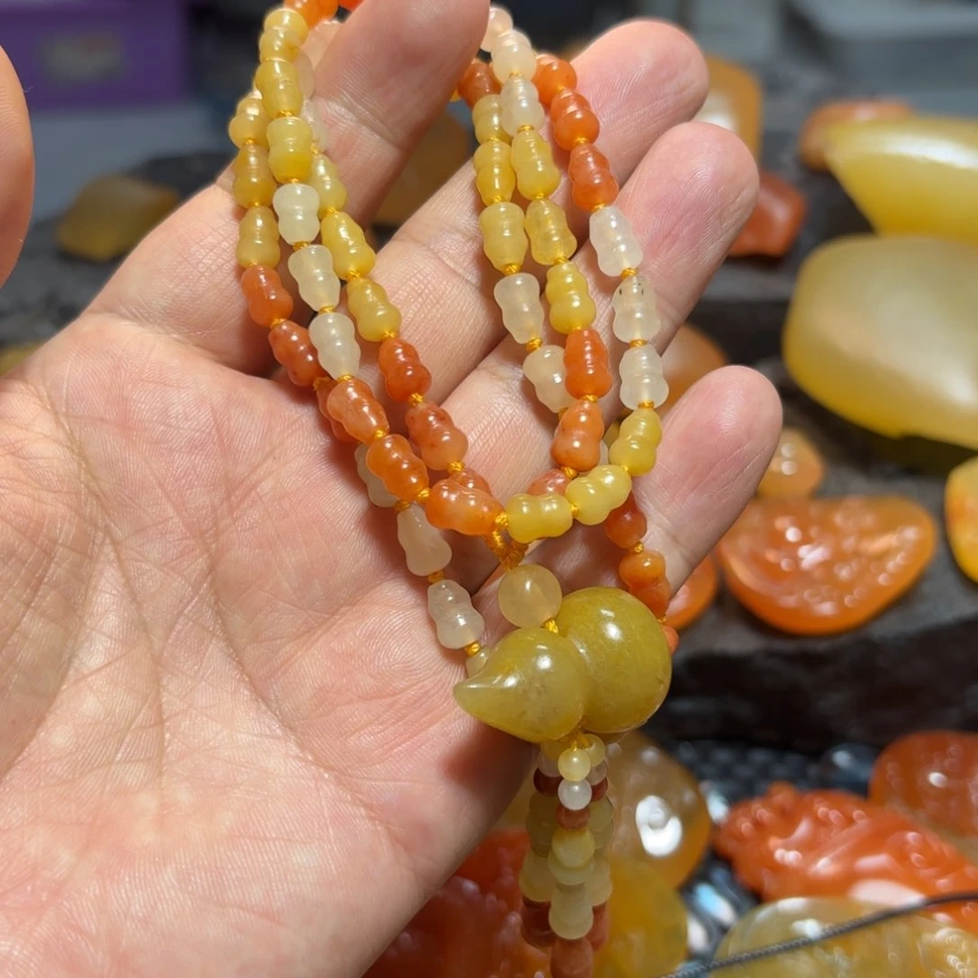 石英质玉手链未镶嵌秋**雨