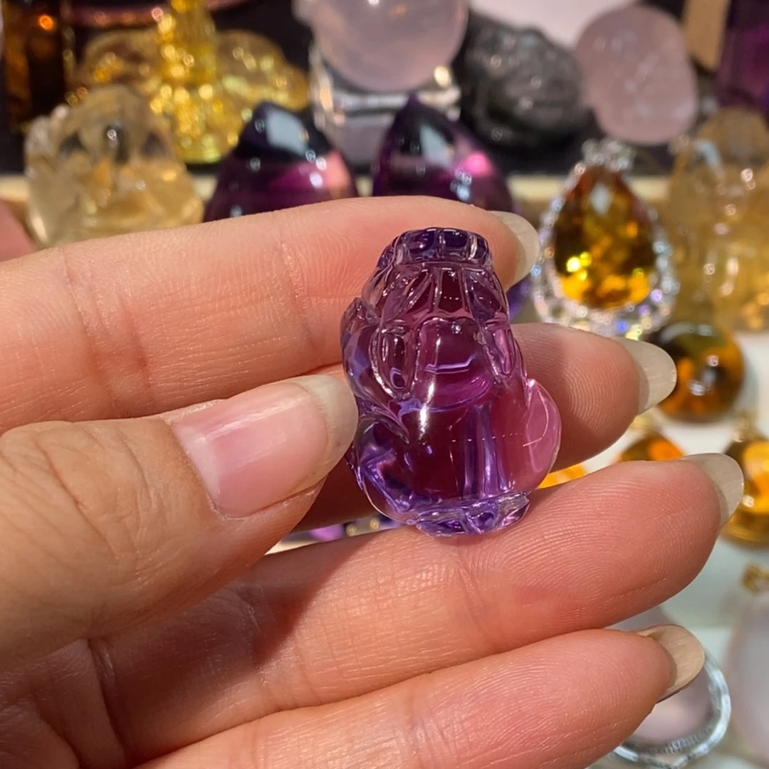 未镶嵌水晶颈饰天然水晶吊坠