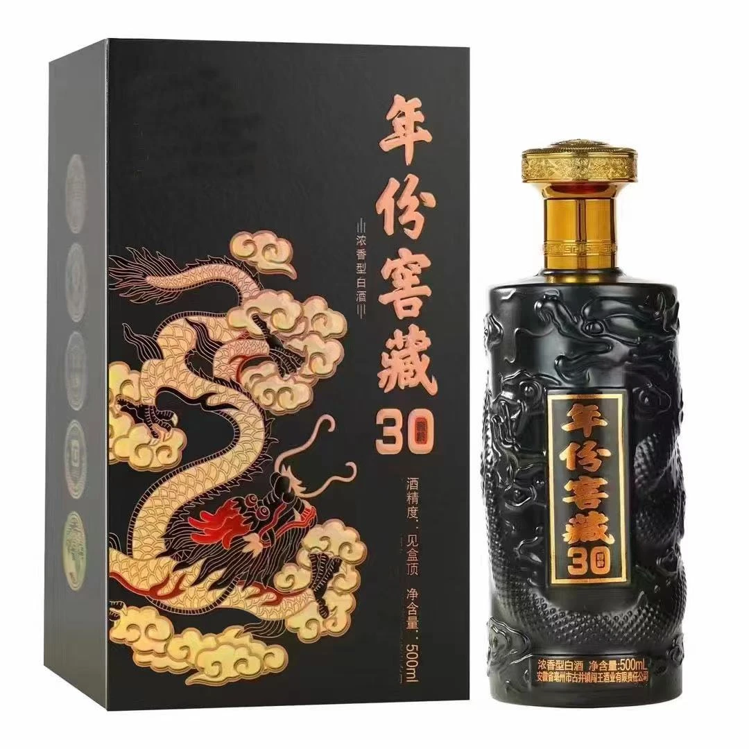 闯王年份窖藏酒52度浓香型白酒 纯粮酿造 500ml*6瓶高端礼盒52度