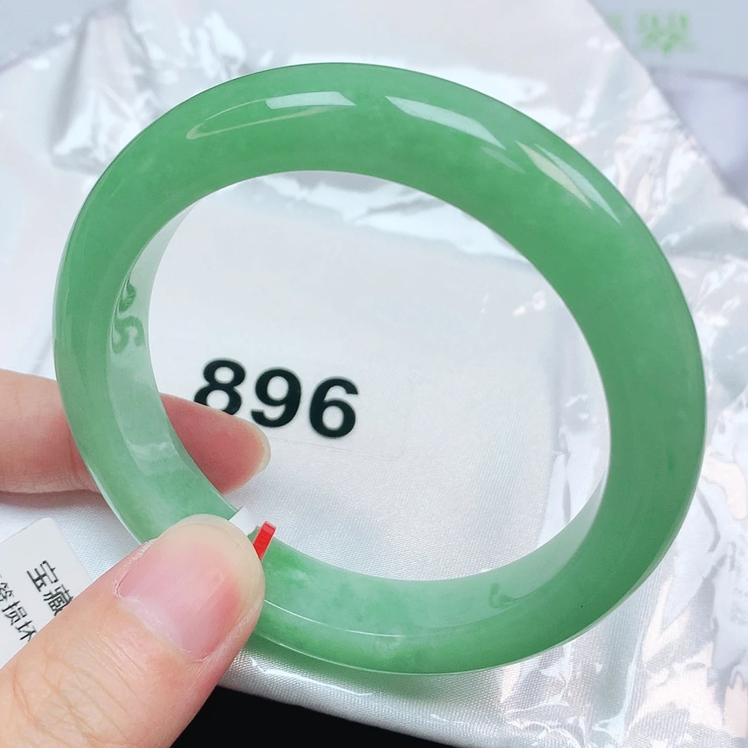 未镶嵌手镯翡翠抖音896