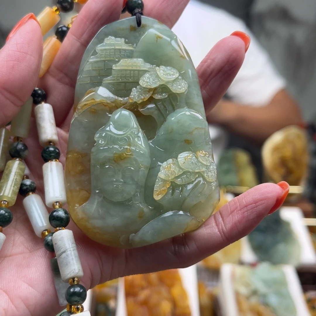 未镶嵌岫玉挂件挂件