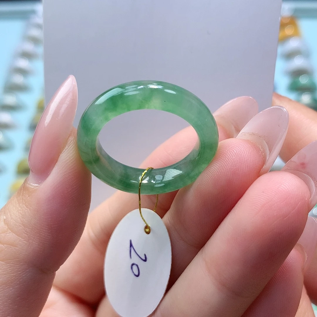 未镶嵌戒指翡翠20圈