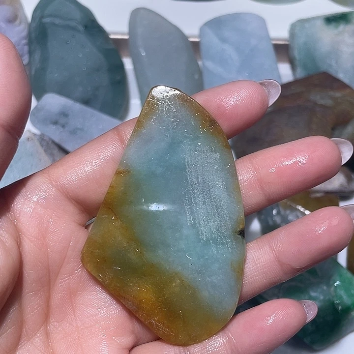 翡翠散珠翡翠边角料