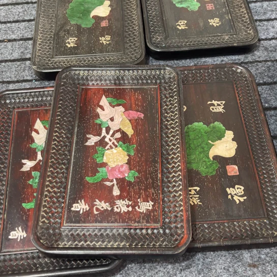 木中****司非洲紫檀木雕牌匾挂匾