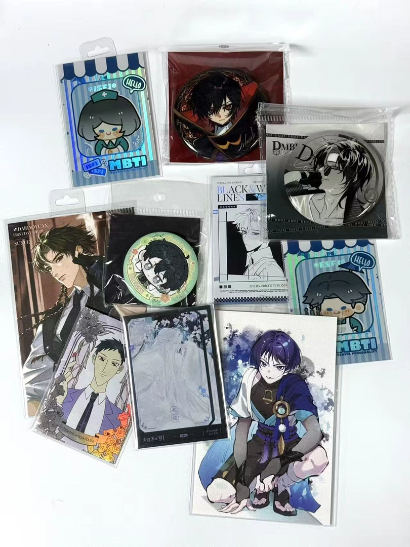 宠粉福袋！！ 许愿角色主代号鸢！吧唧明信片等