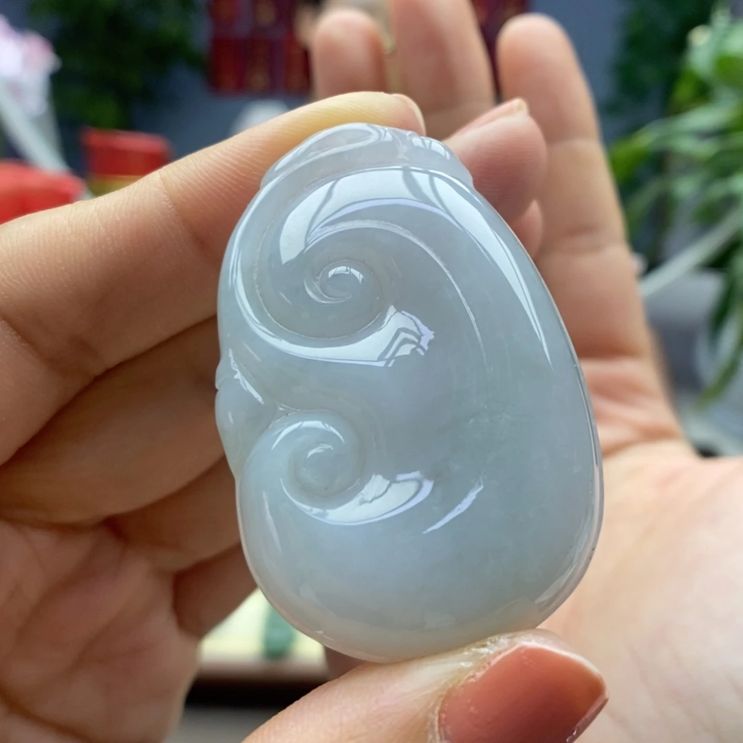 颈饰未镶嵌翡翠吊坠2