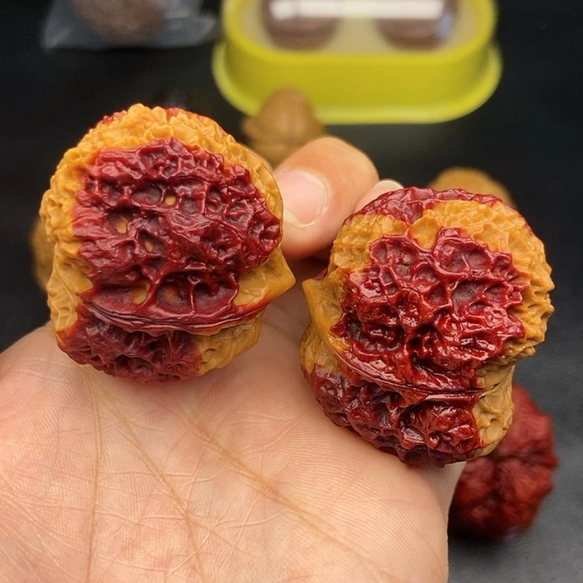 【闪购商品】把件文玩核桃42尺火麒麟金蟾