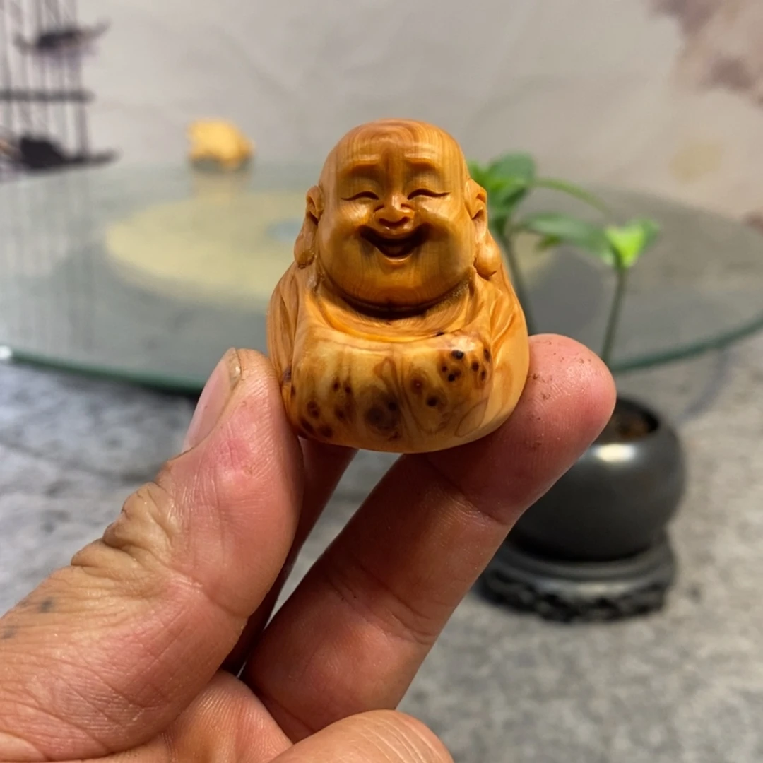 【闪购商品】柏木（崖柏）根雕木雕佛像工艺品摆件家居手把件