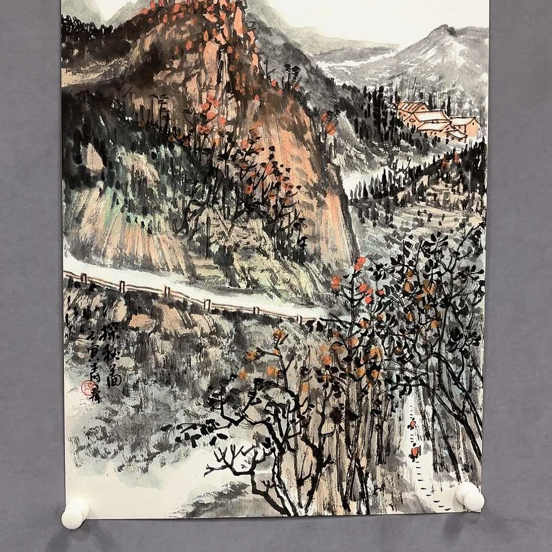 国画国画纯手绘作品请放心去藏