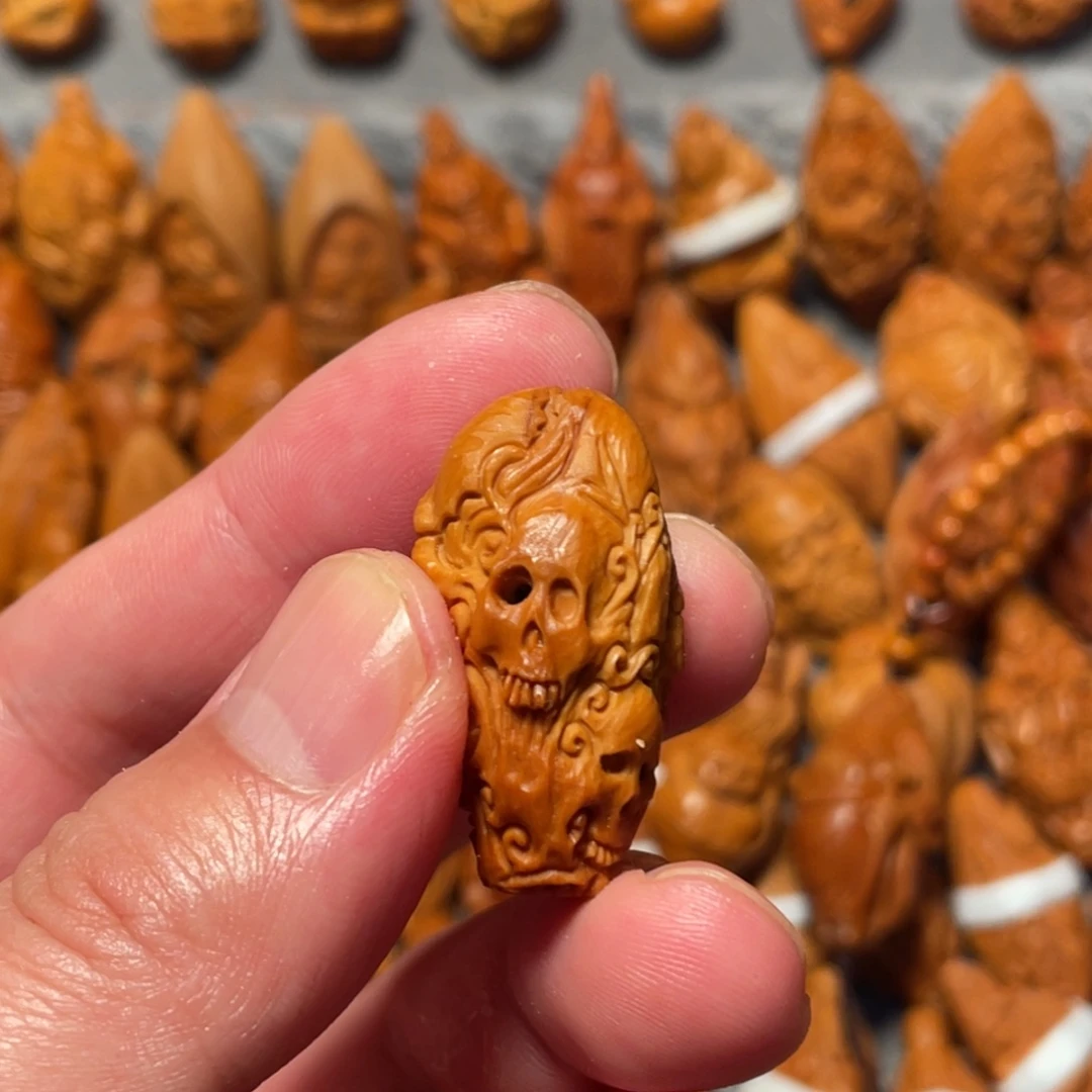 橄榄核手串/手链骷髅三通