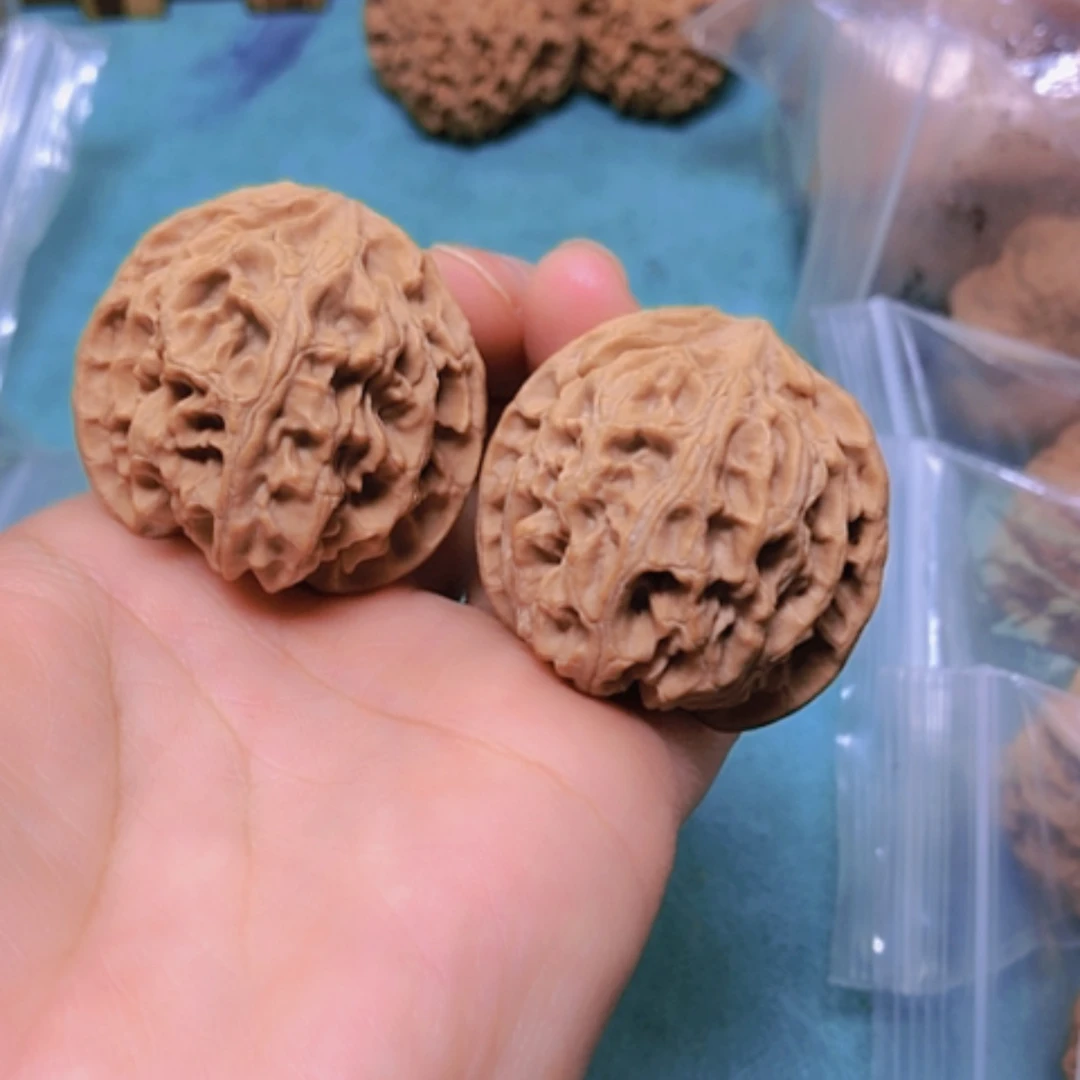 【闪购商品】摆件核桃38苹果有修尖