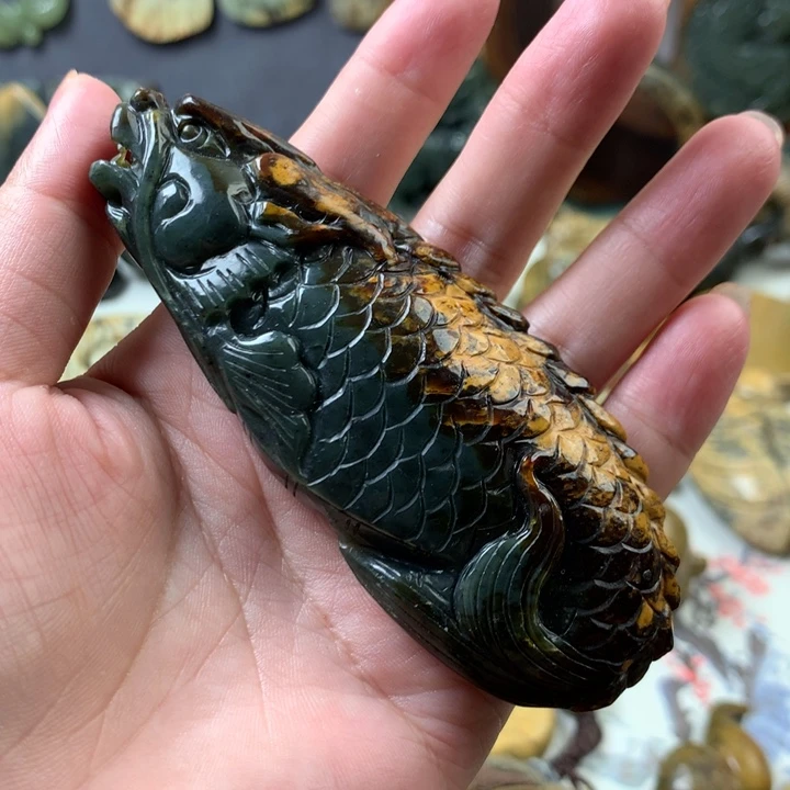 岫岩河磨玉（透闪石质玉）未镶嵌颈饰