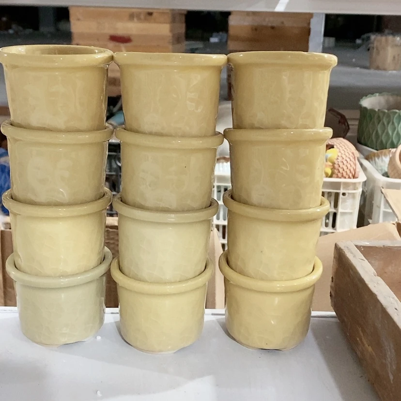 【闪购商品】陶瓷陶瓷花盆，多肉花盆