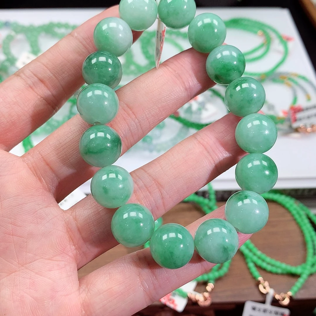 未镶嵌手链翡翠翡翠