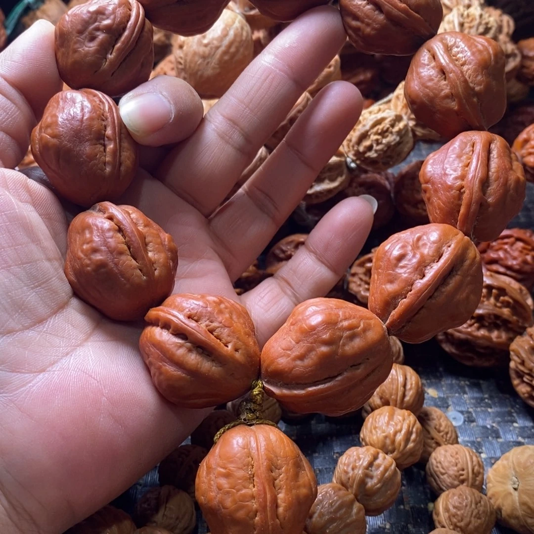 刘***心文玩核桃吊坠古蟾