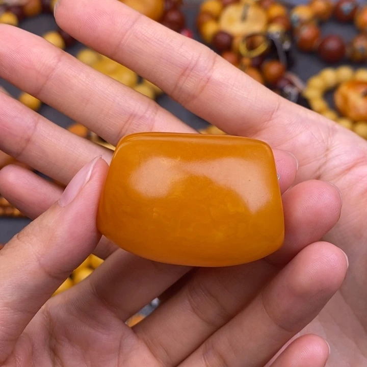 蜜蜡未镶嵌裸石蜜蜡M