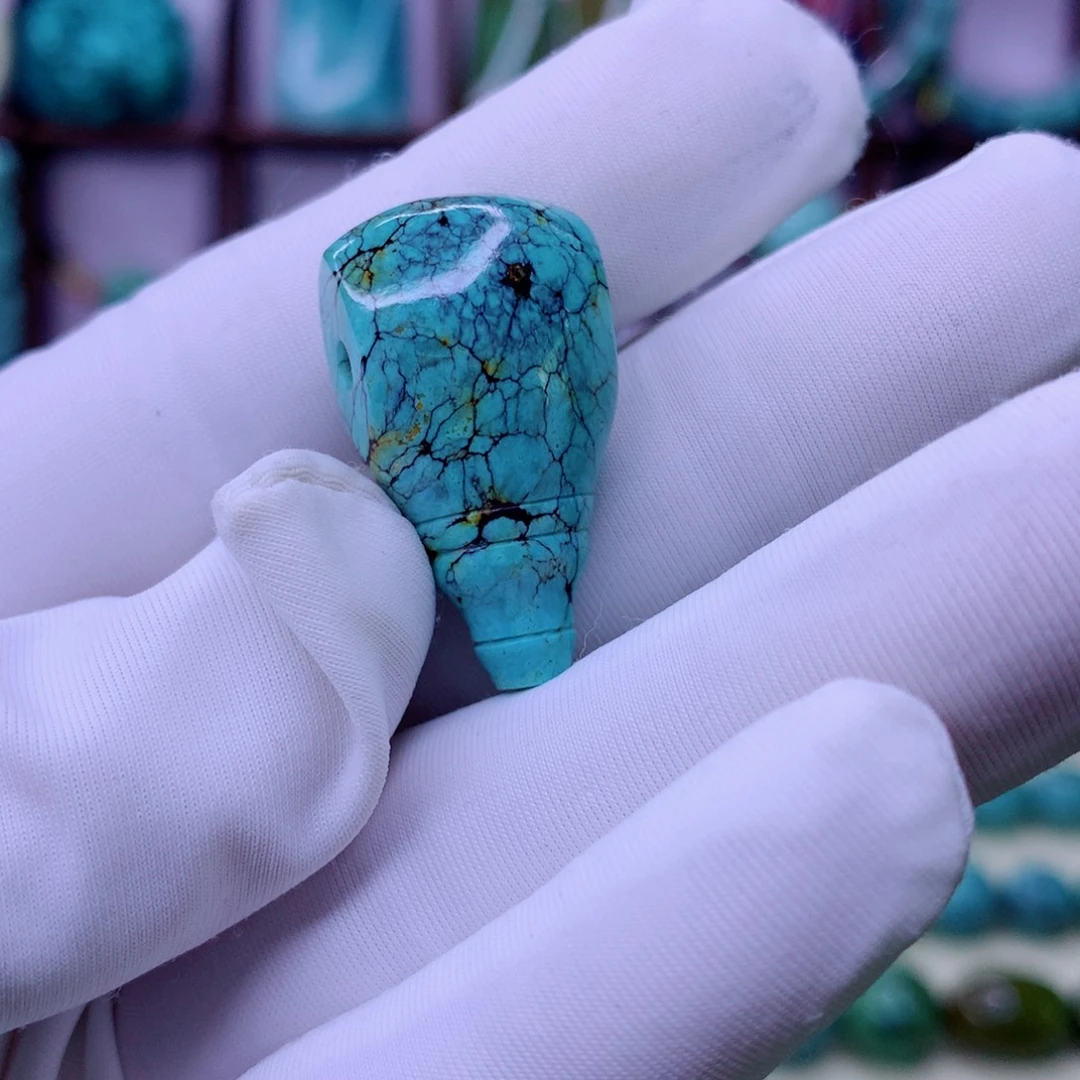 清***客绿松石未镶嵌原矿绿松石