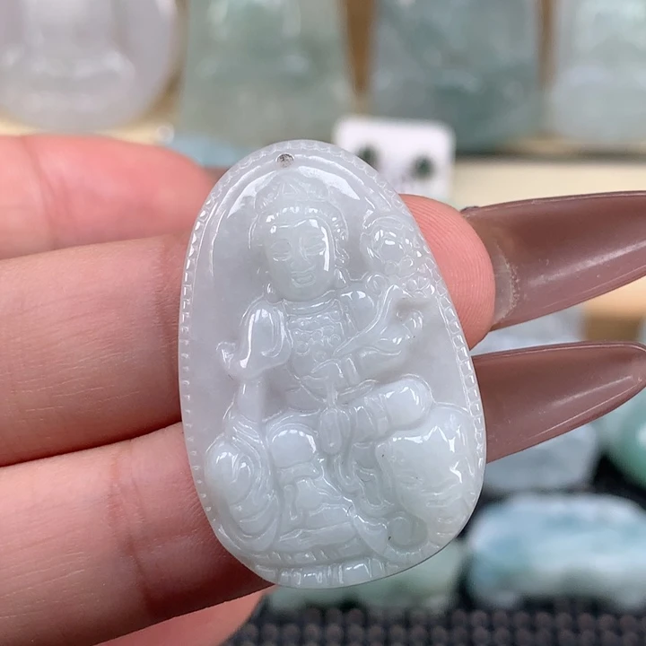颈饰未镶嵌翡翠普贤