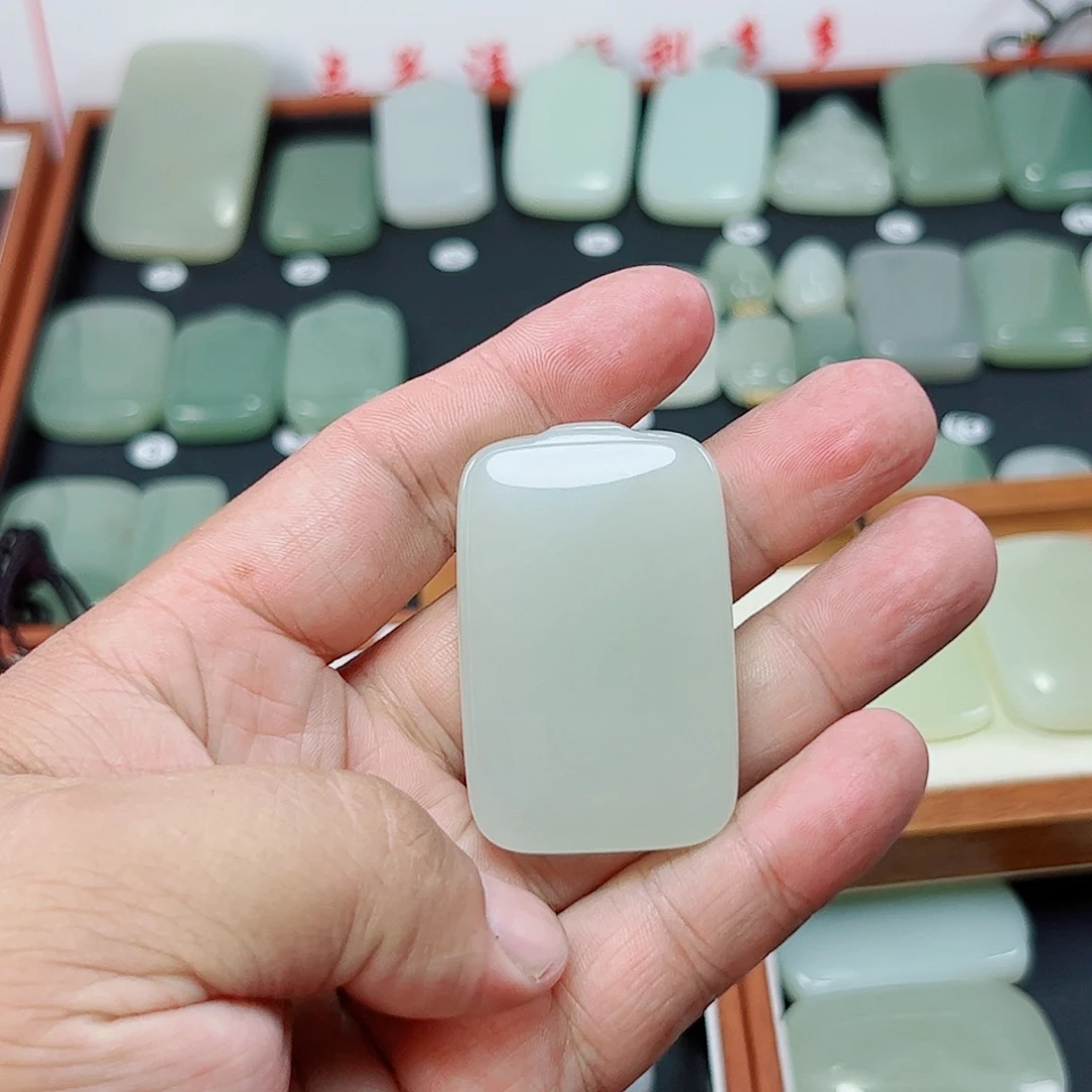 和田玉未镶嵌颈饰1****2