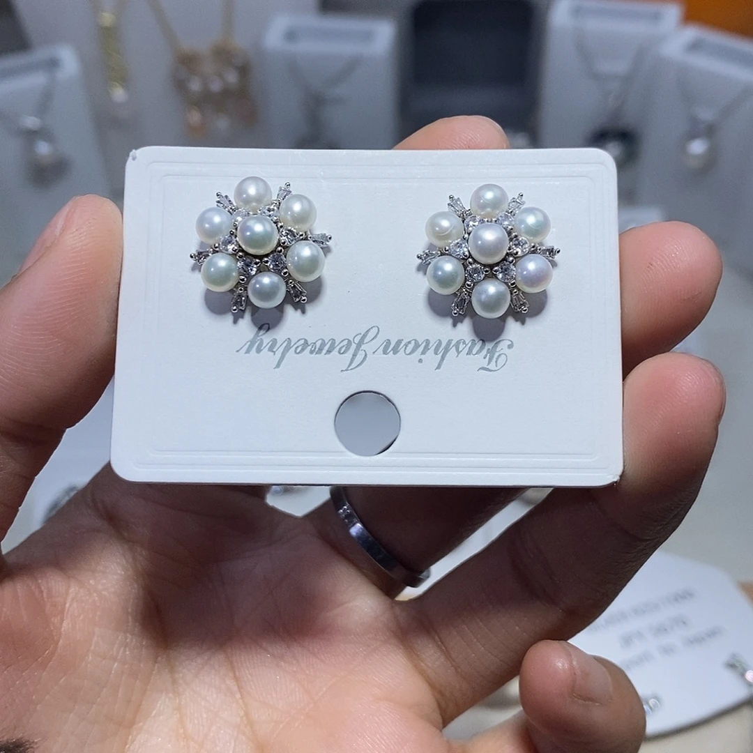 耳饰淡水珍珠未镶嵌