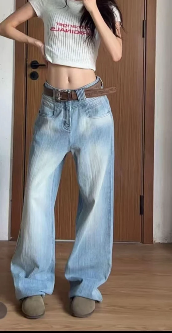 1166新款直筒窄版裤