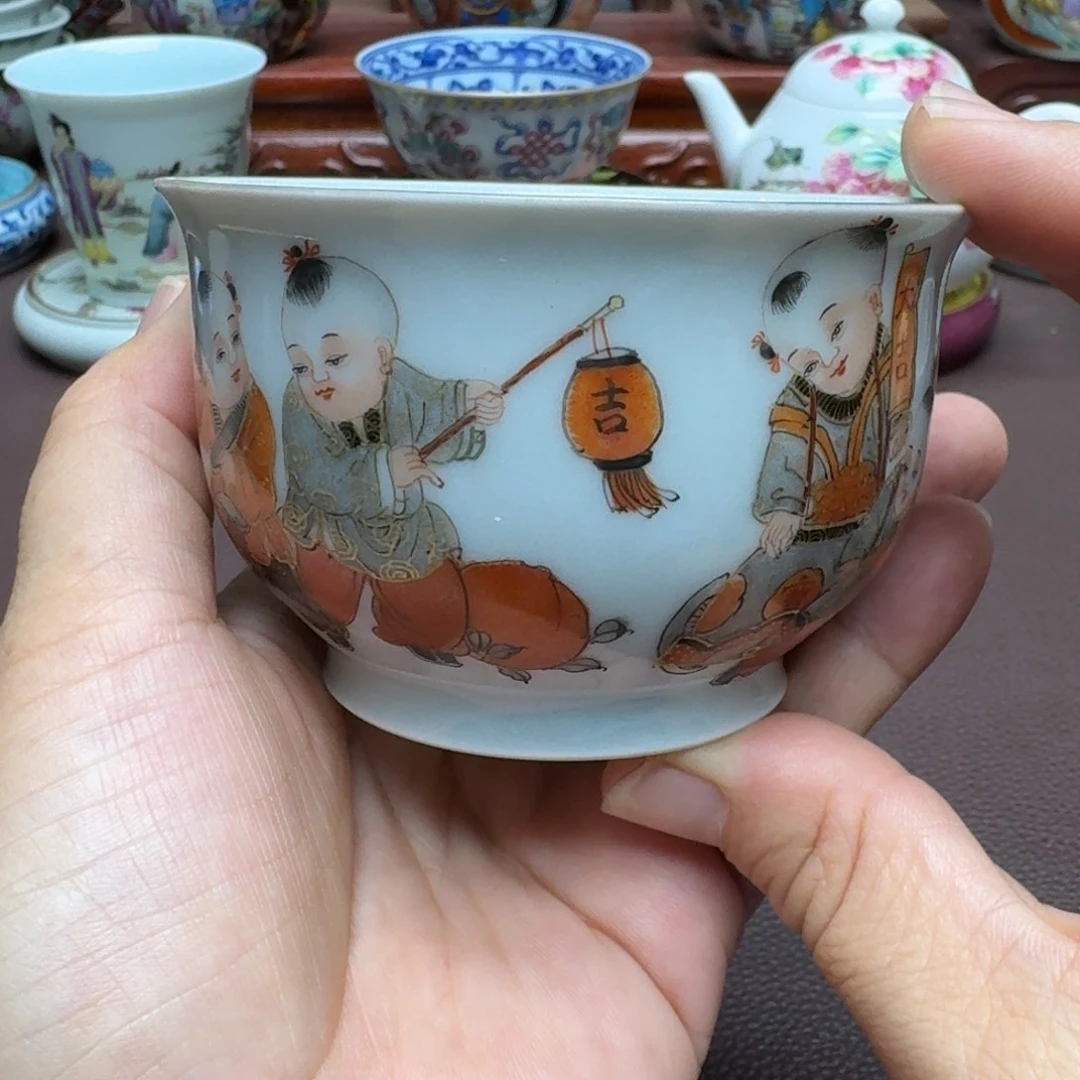 景德镇手工手绘展示