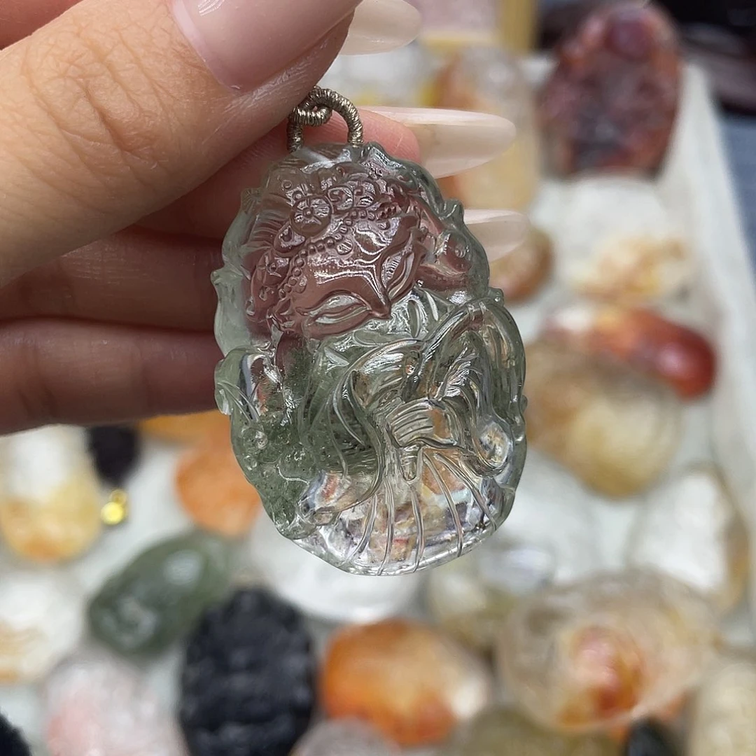 颈饰未镶嵌水晶洲**舟天然