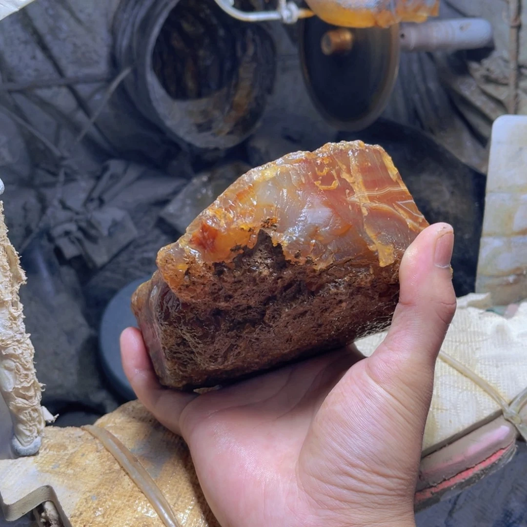 二***道定制玛瑙天然玛瑙手镯原石