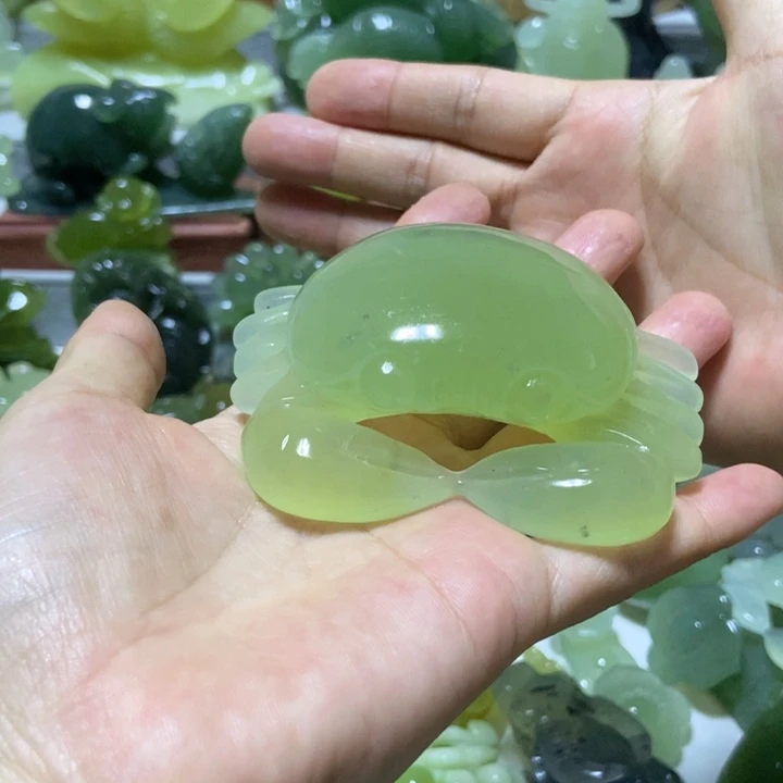 【闪购商品】蛇纹石玉未镶嵌把件商*太