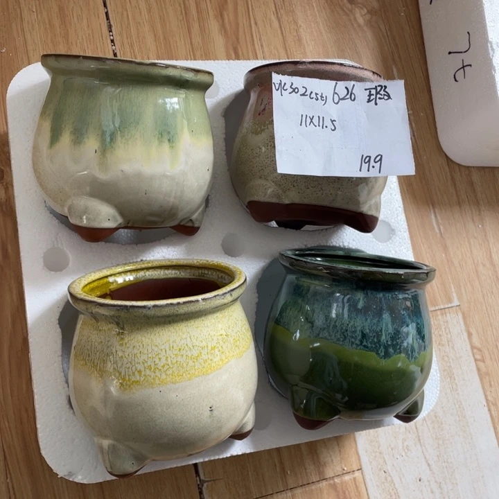 粗陶多肉花盆微瑕626