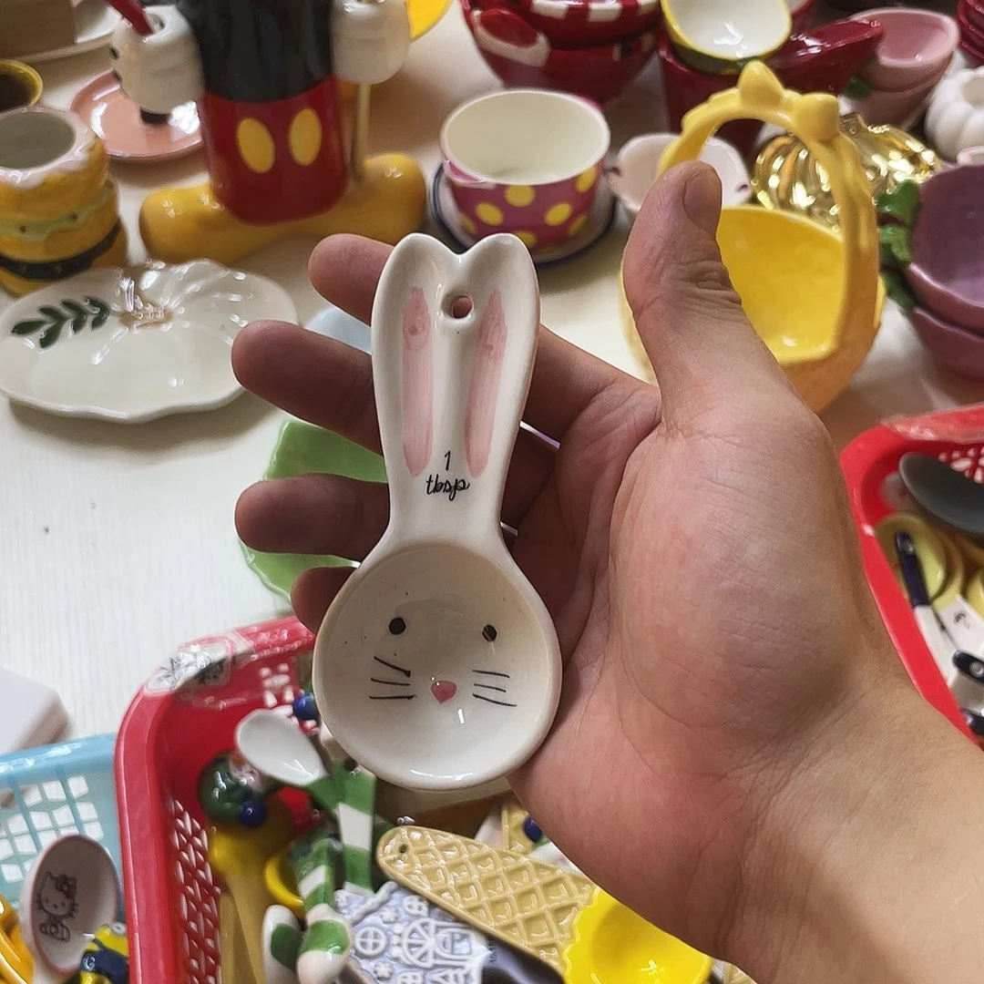 如****媒满20包邮瑕疵陶瓷不退不换