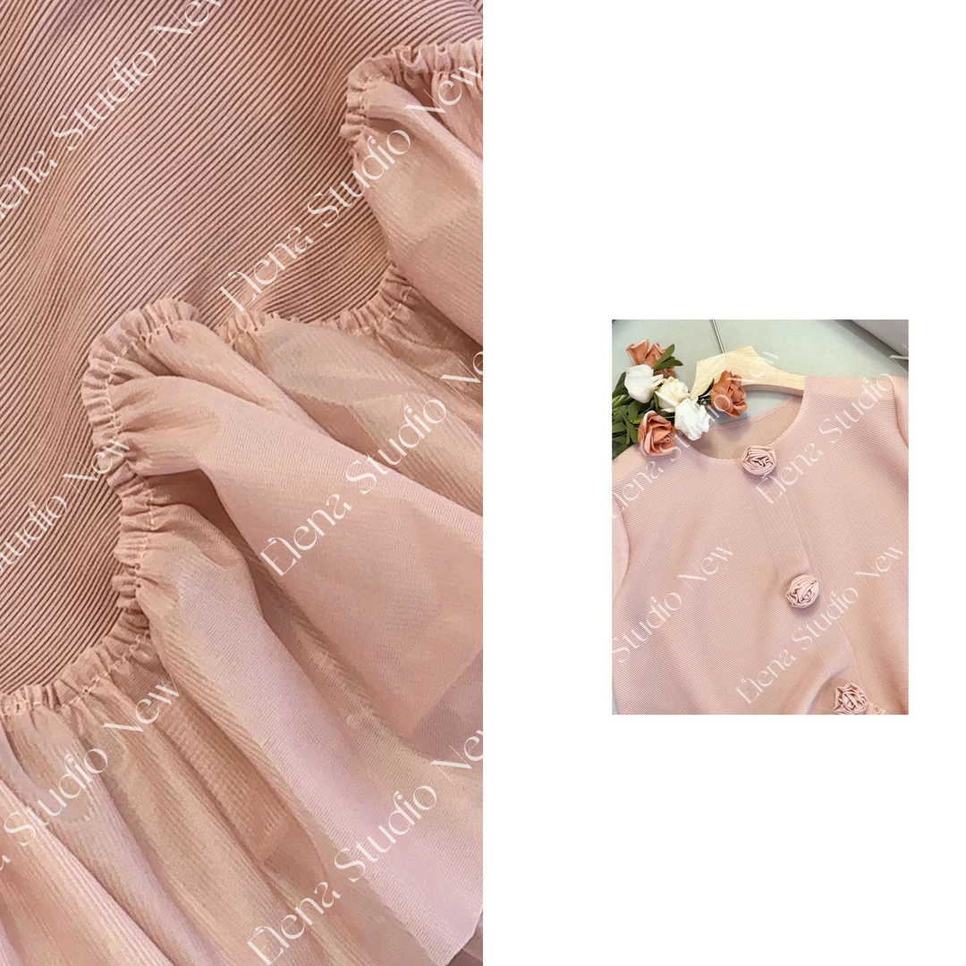 大甜甜【白塔玫瑰】设计感精致显白三宅短袖百搭气质短袖宽松T恤