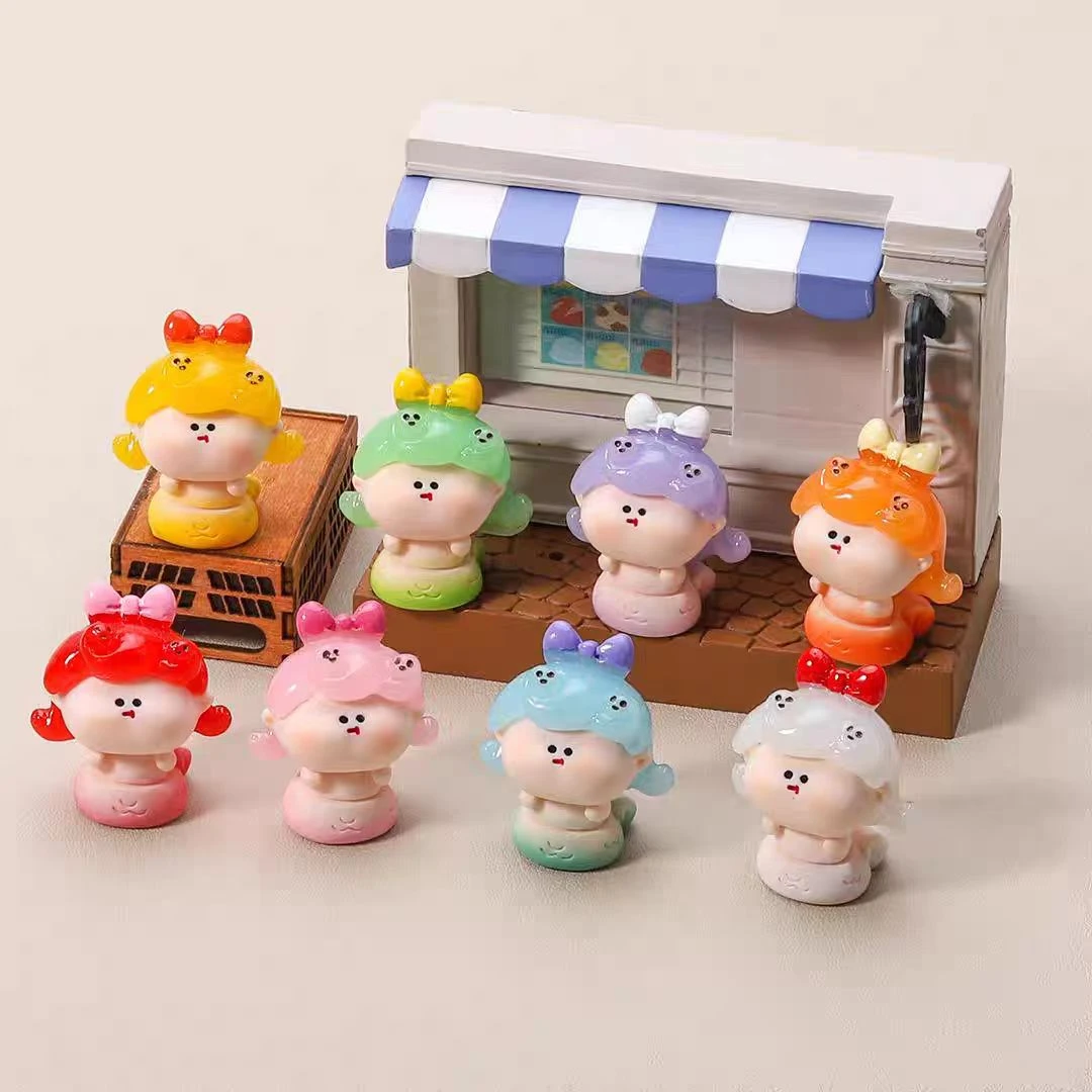 夜光小蛇莉丝树脂萌粒摆件【许愿+对对碰】