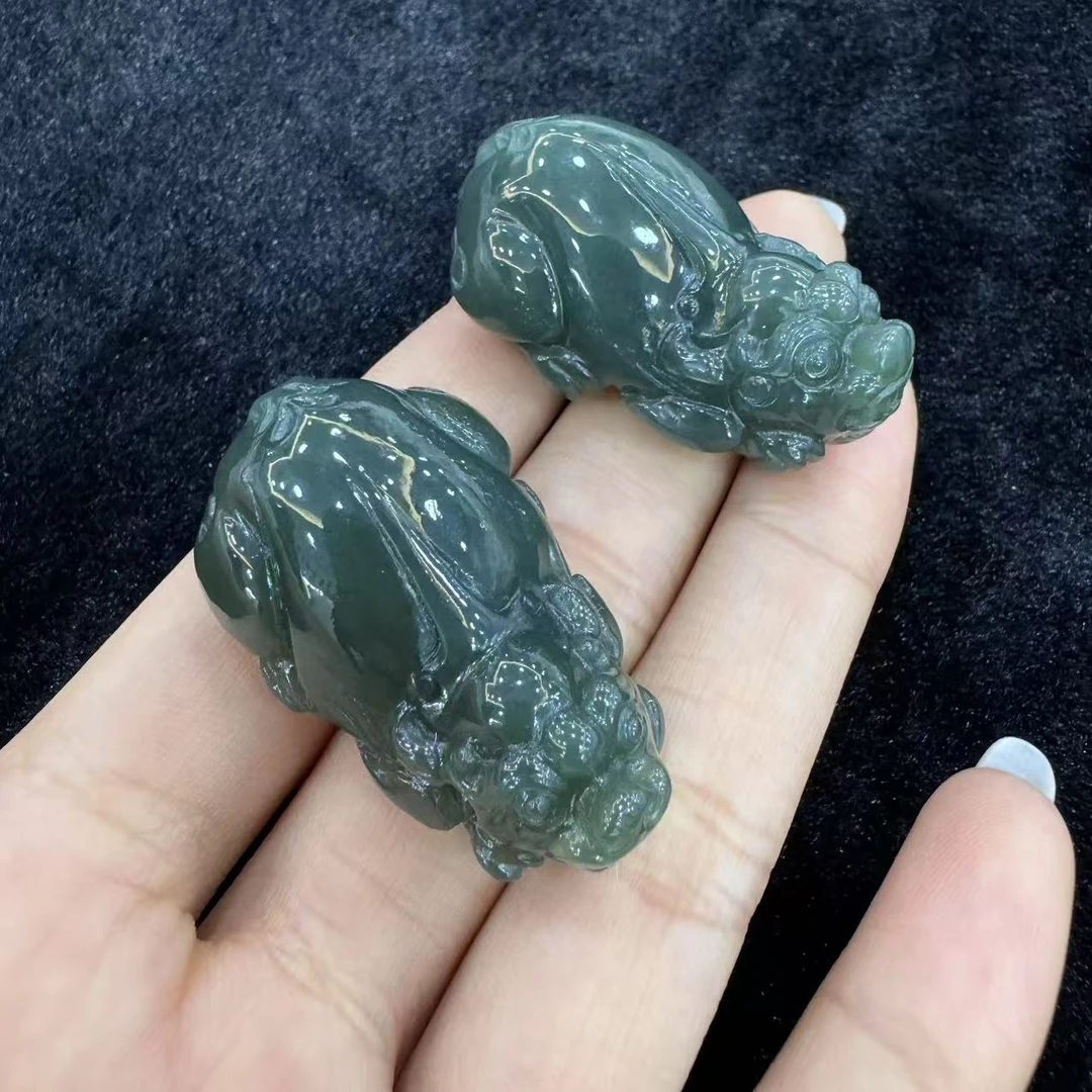 【玉经纶】20308/HQ18-和田玉貔貅吊坠-多样性发其一